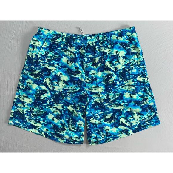 Columbia Omni-Shade Men's Super Backcast Pull On Swim Shorts, Trunks. XL, MINT! - Picture 1 of 5